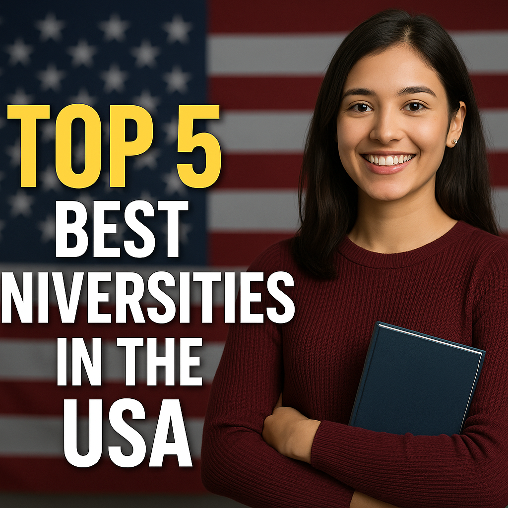 🎓 Top 5 Best Universities in the USA for Indian Students – Detailed Guide