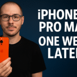 iPhone 17 Pro Max — One Week Later: Real User Experience and Honest Impressions