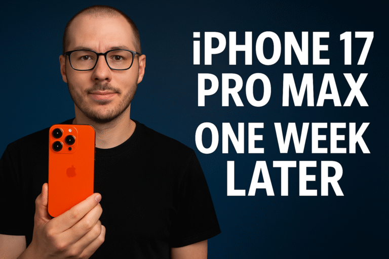 iPhone 17 Pro Max — One Week Later: Real User Experience and Honest Impressions
