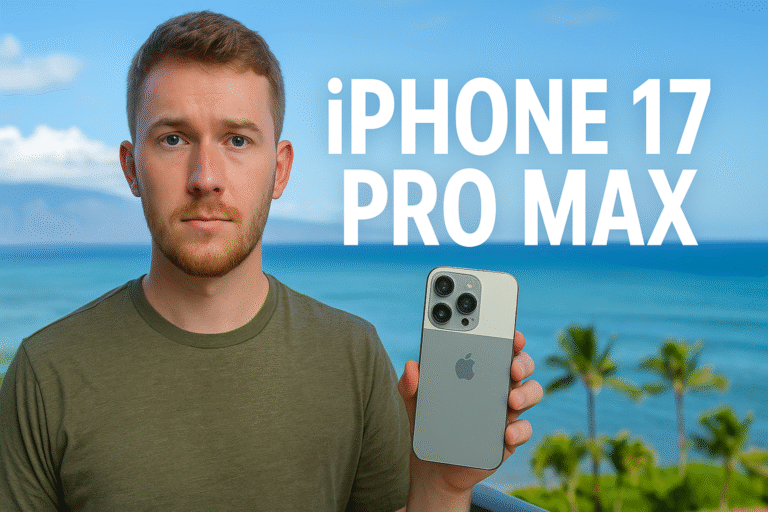 A Day in the Life with the iPhone 17 Pro Max: Real-World Test in Maui, Hawaii