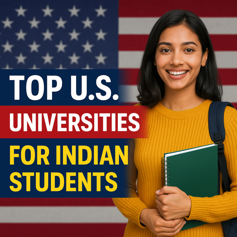 🏛️ Top U.S. Universities for Indian Students: A Complete Guide to Study Abroad Success